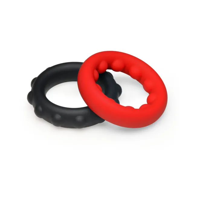 JOCK Enhancers Weighted Silicone Cock Ring Set
