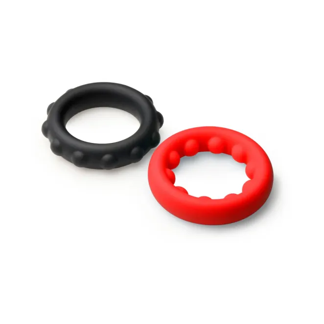 JOCK Enhancers Weighted Silicone Cock Ring Set