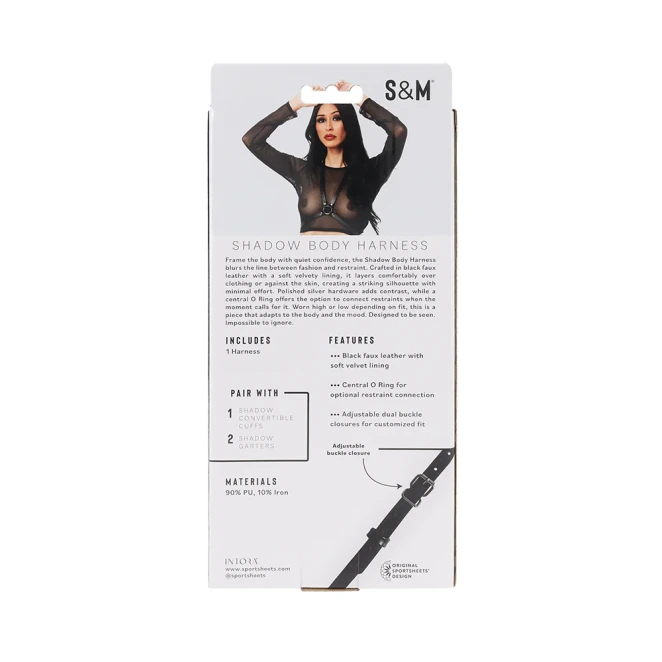 Sportsheets Sex & Mischief Shadow Body Harness