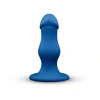 8.25 Inch b-Vibe Gape XXL Bulbous Anal Dildo with Suction Cup Blue