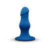 8.25 Inch b-Vibe Gape XXL Bulbous Anal Dildo with Suction Cup Blue