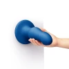 8.25 Inch b-Vibe Gape XXL Bulbous Anal Dildo with Suction Cup Blue