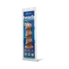 10.5 Inch b-Vibe Headz XXL Multi Bulb Anal Dildo with Flared Suction Cup Base Tan