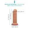 12 Inch b-Vibe Girth Max-Girth Ultra Realistic Dildo with Suction Cup