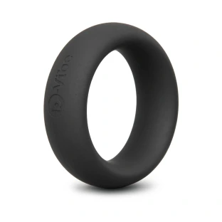 b-Vibe Snug Ring 40mm Soft Stretch Silicone Cock Ring Black