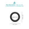 b-Vibe Snug Ring 40mm Soft Stretch Silicone Cock Ring Black
