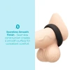 b-Vibe Snug Ring 40mm Soft Stretch Silicone Cock Ring Black