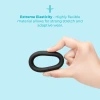 b-Vibe Snug Ring 40mm Soft Stretch Silicone Cock Ring Black