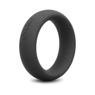 b-Vibe Snug Ring 45mm Soft Stretch Silicone Cock Ring Black