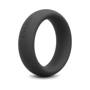 b-Vibe Snug Ring 45mm Soft Stretch Silicone Cock Ring Black