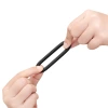 b-Vibe Snug Ring Lite 3 Pack Beginner Silicone Cock Ring Set Black