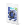 b-Vibe Snug Ring Orbit 40.5mm Nubby Silicone Cock Ring Black
