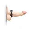 b-Vibe Snug Ring Orbit 40.5mm Nubby Silicone Cock Ring Black