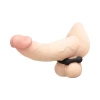 b-Vibe Snug Ring Orbit 40.5mm Nubby Silicone Cock Ring Black