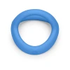 b-Vibe Snug Ring Tri-Sling Soft Stretch Silicone Cock and Ball Sling Blue