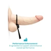 b-Vibe Lasso Grip Fully Adjustable Silicone Cock Ring Black