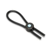 b-Vibe Lasso Grip Fully Adjustable Silicone Cock Ring Black