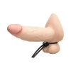 b-Vibe Lasso Grip Fully Adjustable Silicone Cock Ring Black