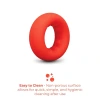 b-Vibe Flex Ring Grip 29mm Ultra Soft Silicone Cock Ring Red