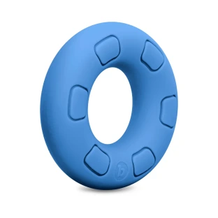 b-Vibe Flex Ring 31.5mm Ultra Soft Silicone Cock Ring Blue