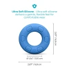 b-Vibe Flex Ring 31.5mm Ultra Soft Silicone Cock Ring Blue