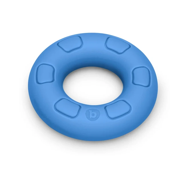 b-Vibe Flex Ring 31.5mm Ultra Soft Silicone Cock Ring Blue