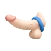 b-Vibe Flex Ring 31.5mm Ultra Soft Silicone Cock Ring Blue