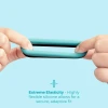 b-Vibe Flex Band 30mm Super Soft Silicone Cock Ring Black and Blue