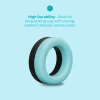 b-Vibe Flex Band 30mm Super Soft Silicone Cock Ring Black and Blue