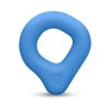 b-Vibe Flex Ring Drip 22.5mm Super Soft Silicone Cock Ring Blue