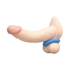 b-Vibe Flex Ring Drip 22.5mm Super Soft Silicone Cock Ring Blue