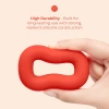 b-Vibe Flex Ring Bulk 40mm Super Soft Silicone Cock Ring Red