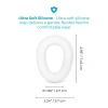 b-Vibe Flex Ring Loop 27mm Super Soft Silicone Cock Ring Clear