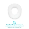 b-Vibe Flex Ring Loop 27mm Super Soft Silicone Cock Ring Clear