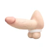 b-Vibe Flex Ring Loop 27mm Super Soft Silicone Cock Ring Clear