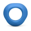b-Vibe Flex Ring Delta 26.5mm Super Soft Silicone Cock Ring Blue