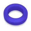 b-Vibe Flex Ring GT 32mm Super Soft Silicone Cock Ring Blue