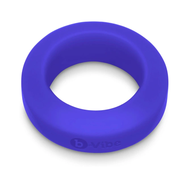 b-Vibe Flex Ring GT 32mm Super Soft Silicone Cock Ring Blue