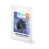 b-Vibe Flex Ring Spike 25mm Ultra Soft Silicone Textured Cock Ring Black