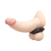b-Vibe Flex Ring Spike 25mm Ultra Soft Silicone Textured Cock Ring Black