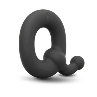 b-Vibe Flex Ring Tap 23mm Ultra Soft Silicone Cock Ring with Pull Tab Black