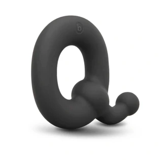 b-Vibe Flex Ring Tap 23mm Ultra Soft Silicone Cock Ring with Pull Tab Black