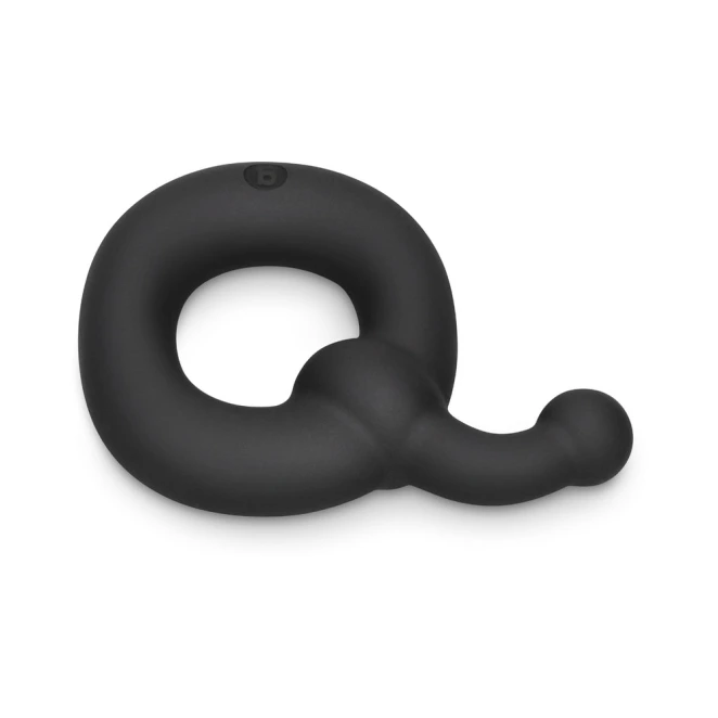 b-Vibe Flex Ring Tap 23mm Ultra Soft Silicone Cock Ring with Pull Tab Black