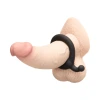 b-Vibe Flex Ring Tap 23mm Ultra Soft Silicone Cock Ring with Pull Tab Black