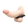 b-Vibe Flex Ring Tap 23mm Ultra Soft Silicone Cock Ring with Pull Tab Black