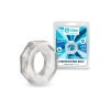 b-Vibe Stretch-Tech Bolt Ultra Stretchy TPE Cock Ring Clear