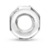 b-Vibe Stretch-Tech Bolt Ultra Stretchy TPE Cock Ring Clear