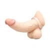 b-Vibe Stretch-Tech Bolt Ultra Stretchy TPE Cock Ring Clear