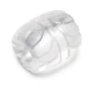 b-Vibe Stretch-Tech Barrel 16mm Ultra Stretchy Cock Ring and Ball Stretcher Clear