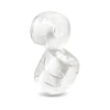 b-Vibe Stretch-Tech Double Barrel Ultra Stretchy Cock Ring and Ball Stretcher Clear